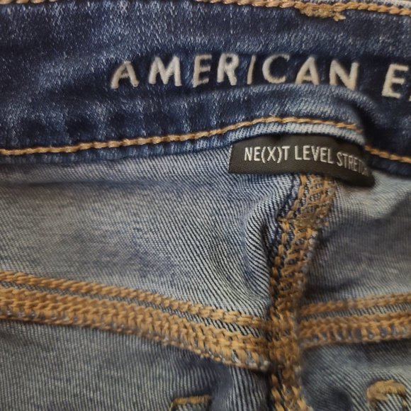 Next Level Stretch US 2 Short Ripped Jeans - Picture 5 of 6